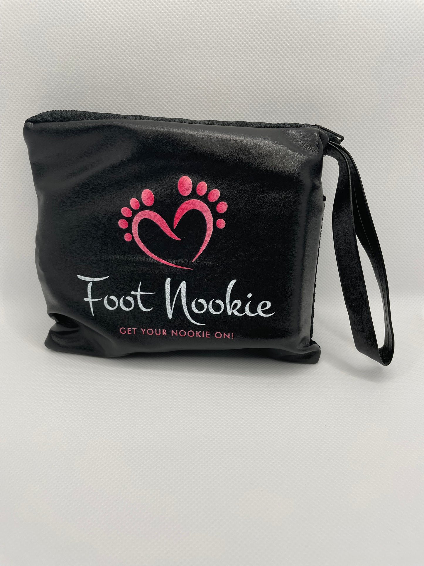 Foldable Ballet Slippers and Matching Bag - Black (Plain)